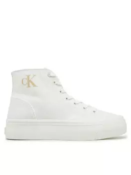 Тканевые кроссовки YW0YW01764 Calvin Klein Jeans, белый