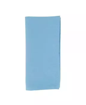 Тканевые салфетки для повседневного дизайна, набор из 12 шт., 20 x 20 дюймов Saro Lifestyle, синий