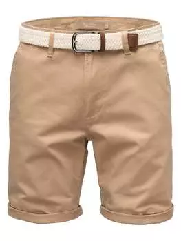 Тканевые шорты Amaci&Sons, бежевый