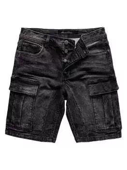 Тканевые шорты Amaci&Sons, черный