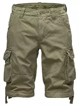 Тканевые шорты Amaci&Sons, оливковый