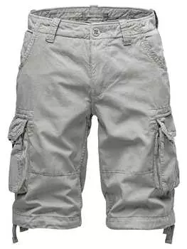 Тканевые шорты Amaci&Sons, светло-серый