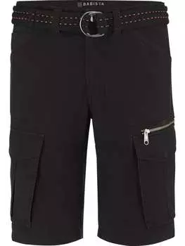 Тканевые шорты BABISTA, черный