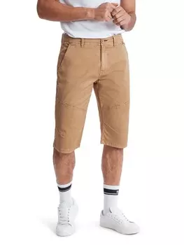 Тканевые шорты BLEND, коричневый