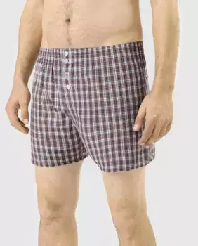 Тканевые шорты-боксеры зеленого цвета El Bho Nocturno, красный