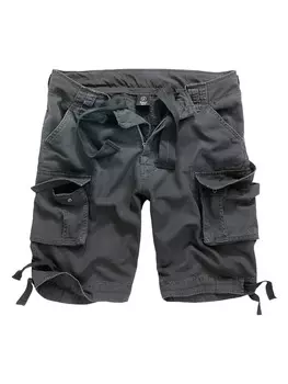 Тканевые шорты Brandit, цвет charcoal