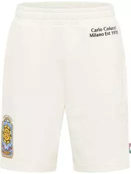 Тканевые шорты Carlo Colucci, белый