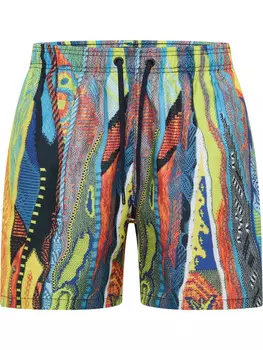 Тканевые шорты Carlo Colucci, цвет petrol