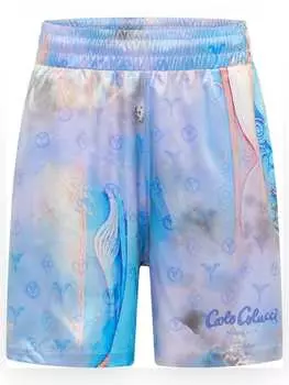 Тканевые шорты Carlo Colucci, синий