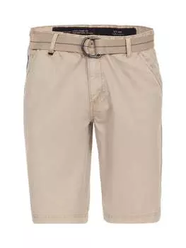 Тканевые шорты CASAMODA, бежевый