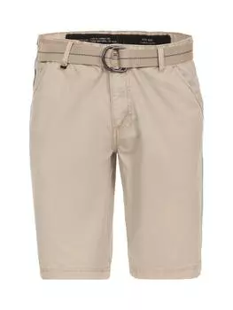 Тканевые шорты CASAMODA, бежевый