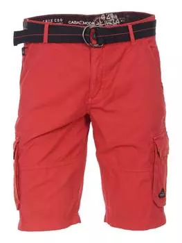 Тканевые шорты CASAMODA, красный
