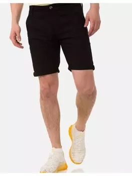 Тканевые шорты Cipo & Baxx, черный