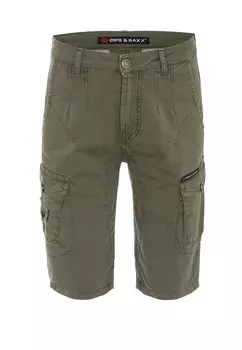 Тканевые шорты Cipo & Baxx, хаки
