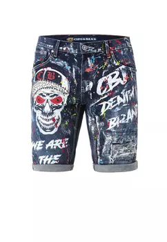 Тканевые шорты Cipo & Baxx Jeans, синий
