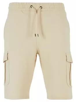 Тканевые шорты DEF, бежевый