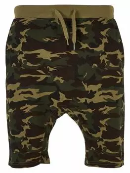 Тканевые шорты DEF, цвет green camo