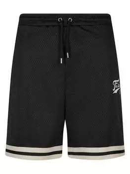 Тканевые шорты FUBU, цвет black/creme