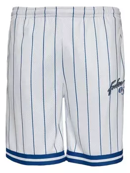 Тканевые шорты FUBU, цвет white/blue