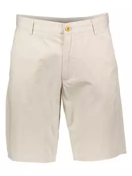 Тканевые шорты Gant, кремовый