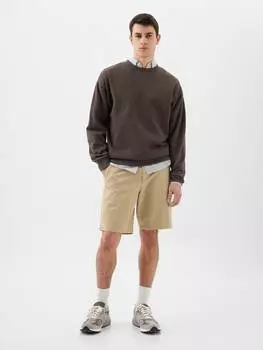 Тканевые шорты GAP, бежевый