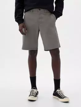 Тканевые шорты GAP, серый