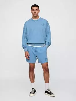 Тканевые шорты GAP, светло-синий