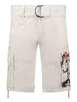 Тканевые шорты Geographical Norway, белый