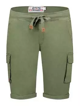 Тканевые шорты Geographical Norway, зеленый