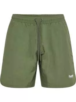 Тканевые шорты Hummel, цвет four leaf clover