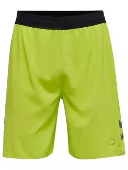 Тканевые шорты Hummel Verstellbare Taille Shorts Hmllead Multisport Herren, цвет LIME PUNCH
