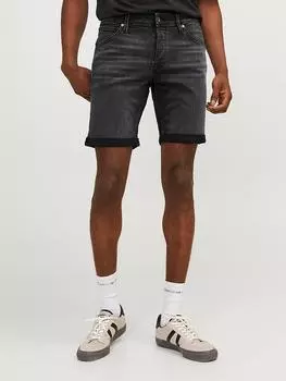 Тканевые шорты Jack & Jones, антрацит