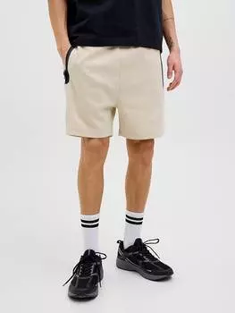 Тканевые шорты Jack & Jones, бежевый
