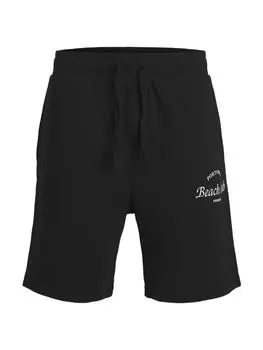 Тканевые шорты Jack & Jones, черный