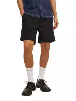 Тканевые шорты Jack & Jones, черный