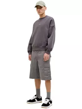 Тканевые шорты Jack & Jones, черный