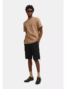 Тканевые шорты Jack & Jones, черный