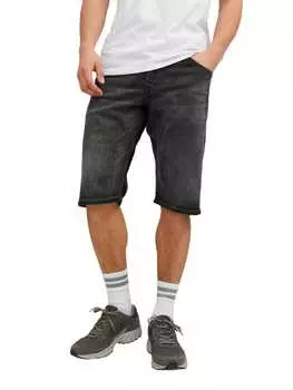 Тканевые шорты Jack & Jones JJISCALE JJLONG GE 607 regular/straight, черный