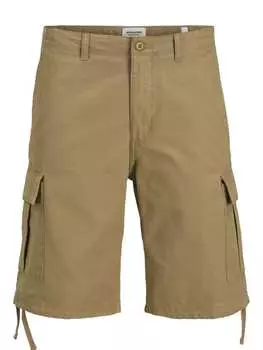 Тканевые шорты Jack & Jones, коричневый