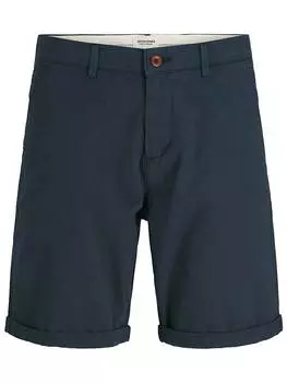 Тканевые шорты Jack & Jones, темно-синий