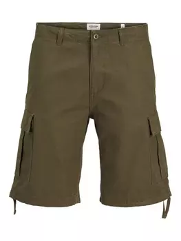 Тканевые шорты Jack & Jones, зеленый