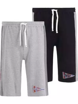 Тканевые шорты Jan Vanderstorm, цвет grau schwarz