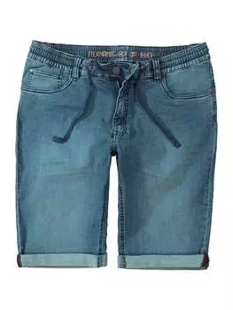 Тканевые шорты JP1880, цвет dark blue denim