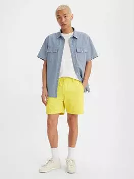 Тканевые шорты Levis, желтый
