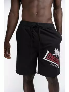 Тканевые шорты Lonsdale, черный