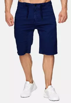Тканевые шорты Max Men Bermuda Stretch 3/4 Chino Hose H1929, темно-синий