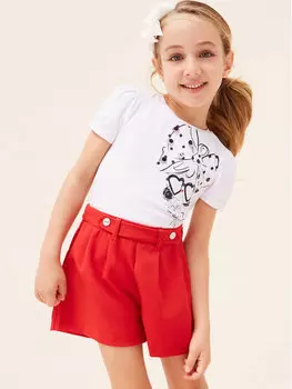 Тканевые шорты Mayoral, красный