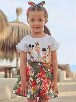 Тканевые шорты Mayoral, мультиколор