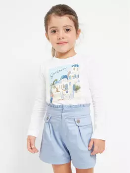 Тканевые шорты Mayoral, синий