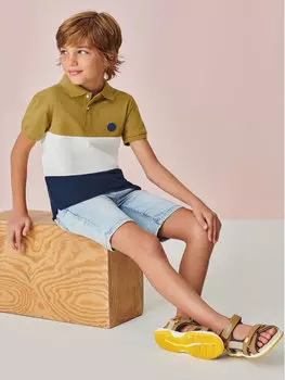 Тканевые шорты Mayoral, синий